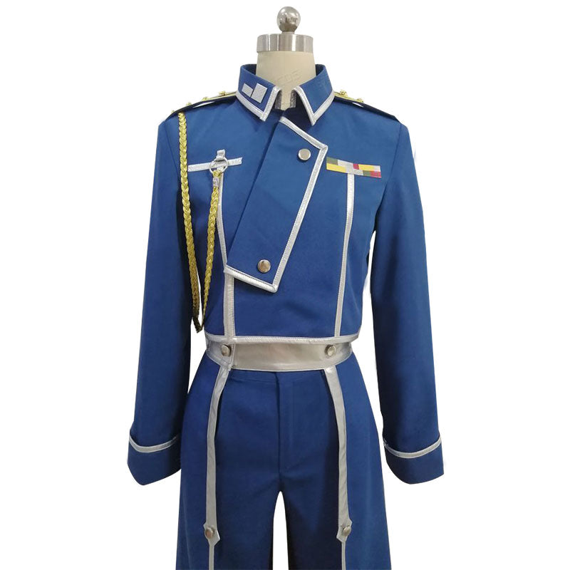 Fullmetal Alchemist Riza Hawkeye Maes Hughes Olivier Mira Armstrong Roy Mustang Cosplay Costume