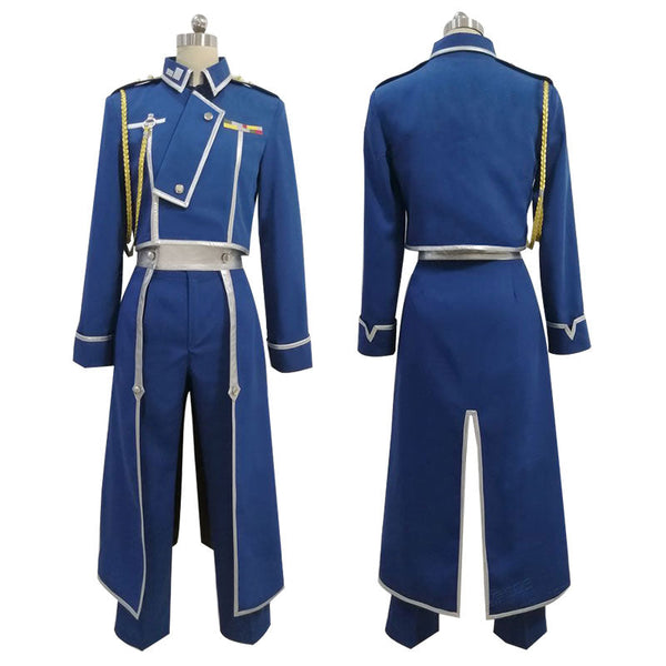 Fullmetal Alchemist Riza Hawkeye Maes Hughes Olivier Mira Armstrong Roy Mustang Cosplay Costume