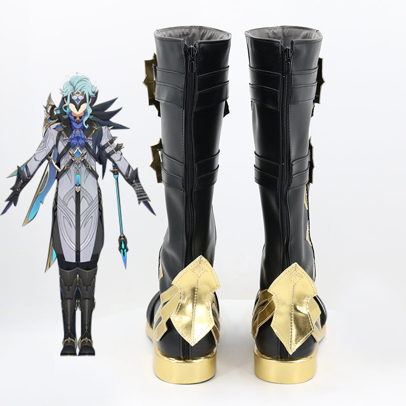 Genshin Impact  Eleven Fatui Harbingers The Doctor Il Dottore Shoes Cosplay Boots