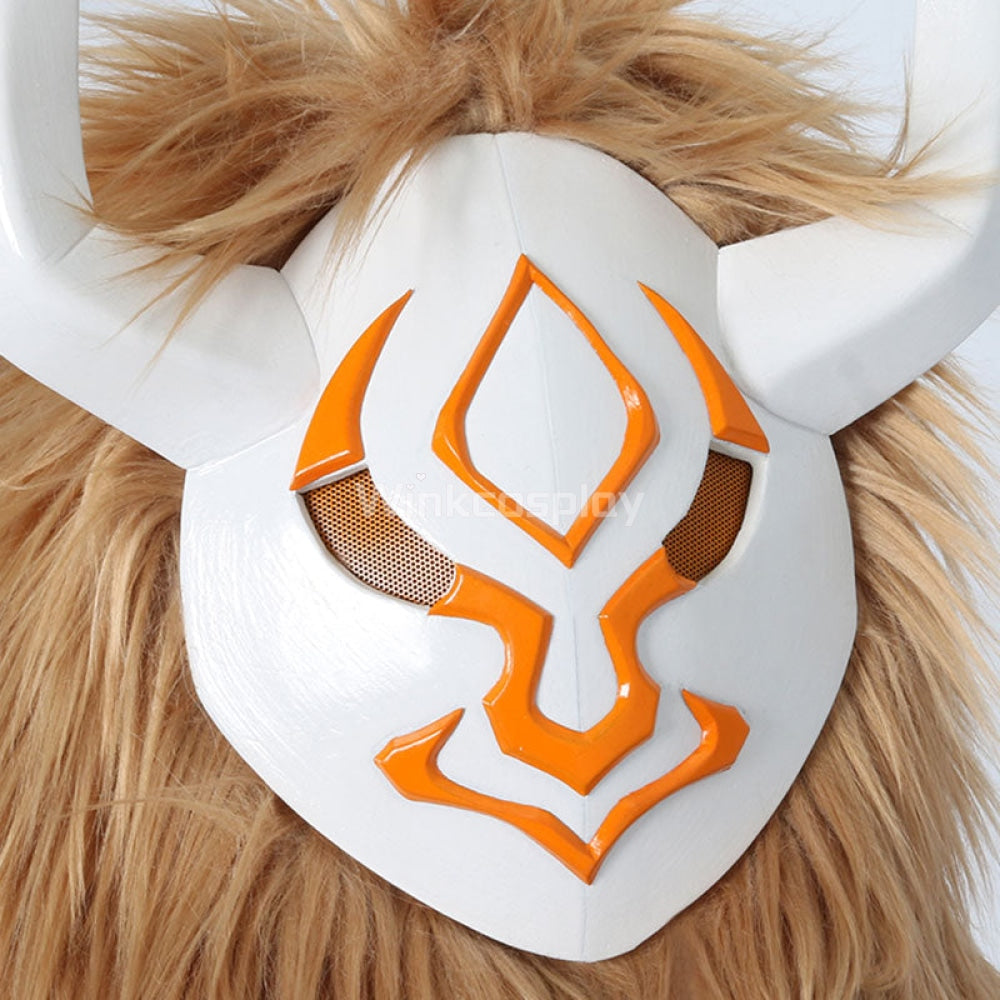 Genshin Impact Hilichurl Halloween Cosplay Costume - Included Headgear