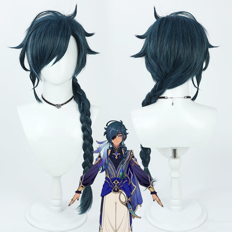 Genshin Impact Kaeya Sailwind Shadow New Skin Cosplay Wig – Winkcostumes