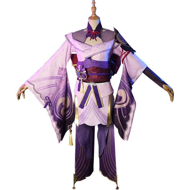 Genshin Impact Raiden Shogun Baal Cosplay Costume - Winkcostumes