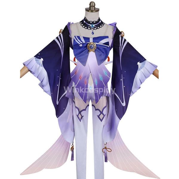 Genshin Impact Sangonomiya Kokomi Halloween Cosplay Costume - Winkcostumes
