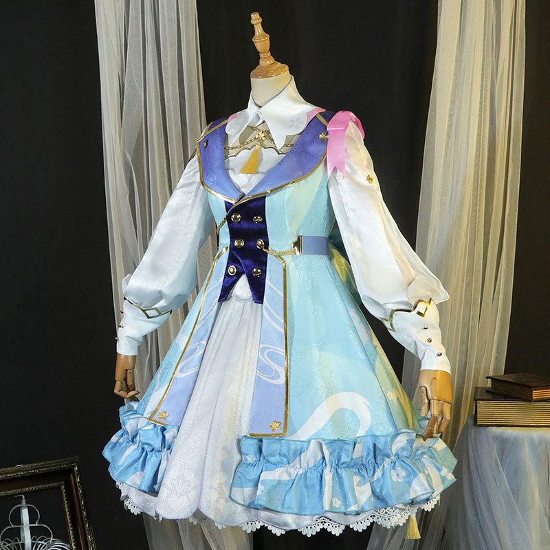 Genshin Impact Springbloom Missive Kamisato Ayaka New Outfit Cosplay Costume