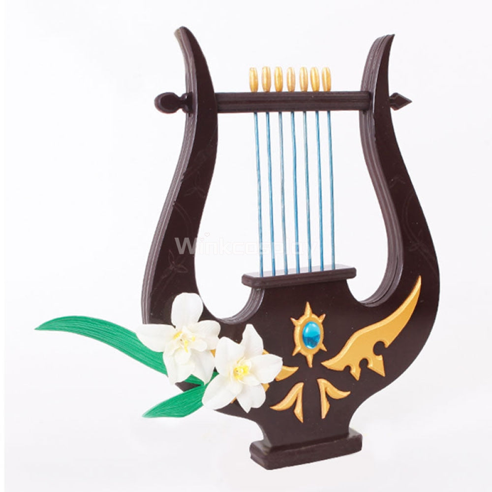 Genshin Impact Venti Harp Cosplay Accessory Prop - Winkcostumes
