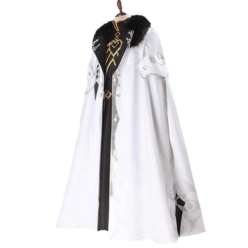 Genshin Impact the Eleven Fatui Harbingers The Captain Il Capitano Cosplay Costume