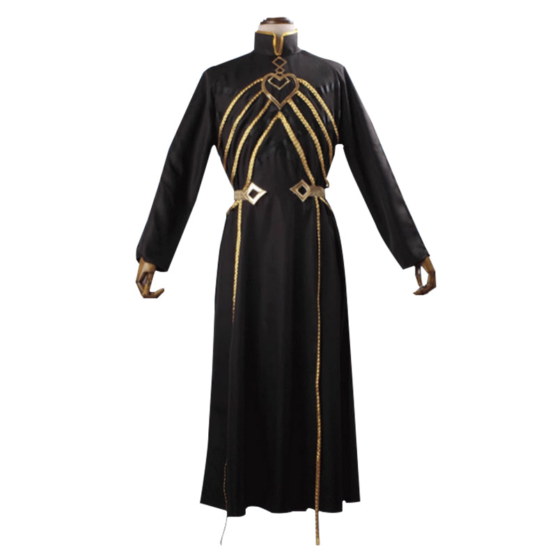 Genshin Impact the Eleven Fatui Harbingers The Captain Il Capitano Cosplay Costume