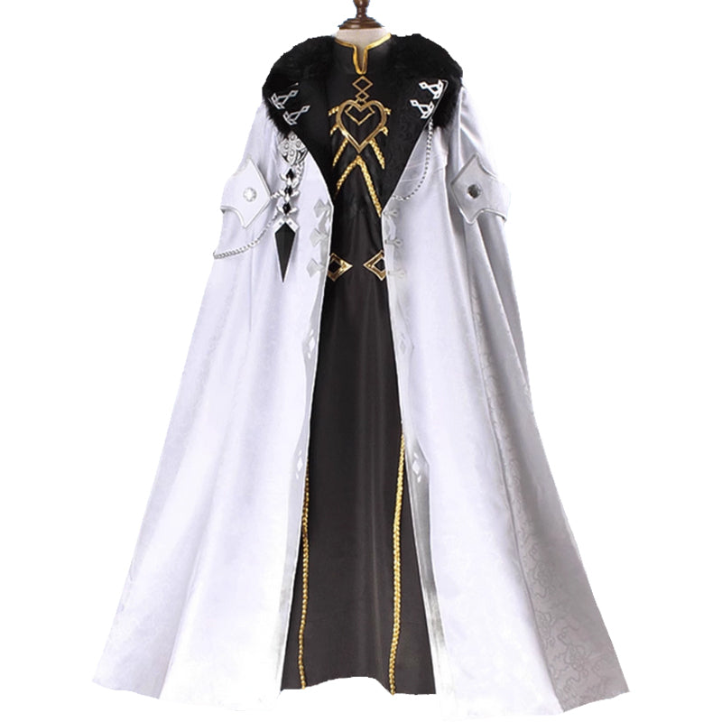 Genshin Impact the Eleven Fatui Harbingers The Captain Il Capitano Cosplay Costume