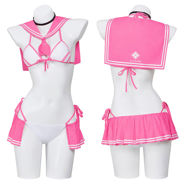 Goddess of Victory: Nikke Pepper Summer Swimsuit Cosplay Costume