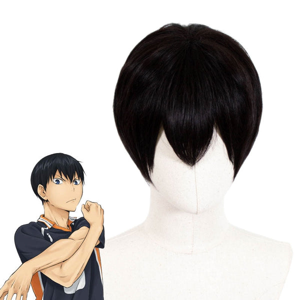 Haikyu!! Haikyuu Tobio Kageyama Cosplay Wig