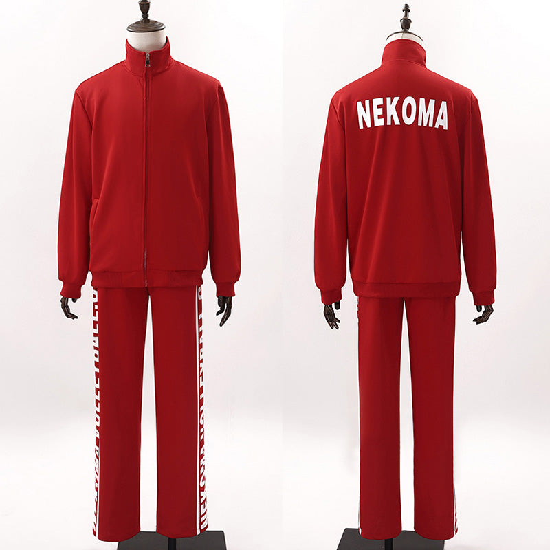 Haikyu!! Haikyuu!! Second Season Nekoma High School Sportswear Tetsur¨­ Kuroo Kenma Kozume Cosplay Costume