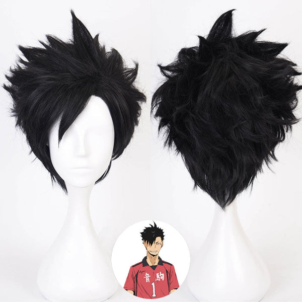 Haikyu!! Haikyuu!! Second Season Tetsur¨­ Kuroo Tetsurou Kuroo Cosplay Wig