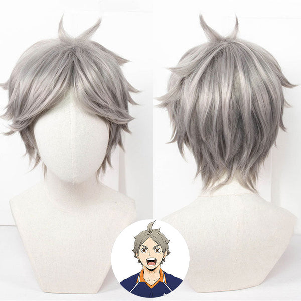 Haikyuu! K¨­shi Sugawara Koushi Sugawara Cosplay Wig