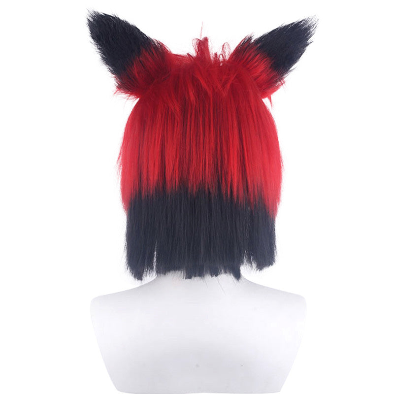 Hazbin Hotel Alastor Cosplay Wig