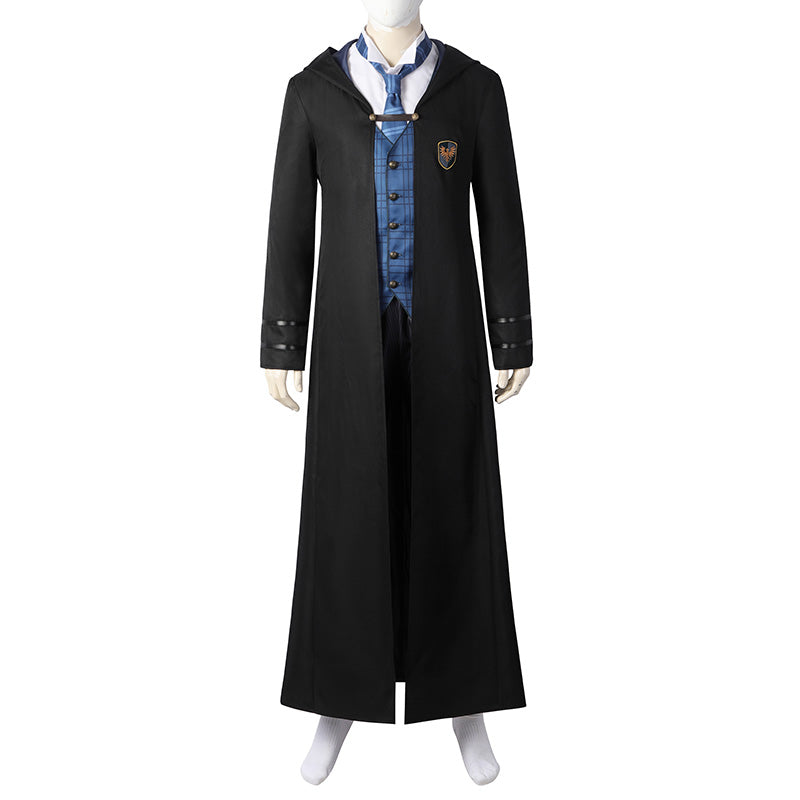 Hogwarts Legacy Ravenclaw Male School Uniforms Cosplay Costume