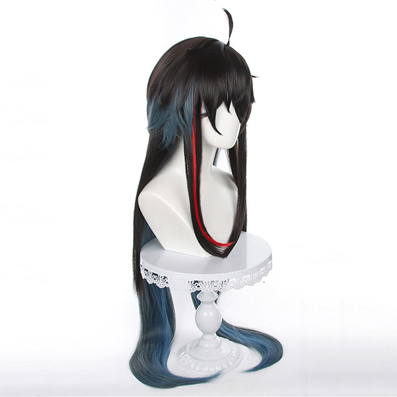 Honkai: Star Rail Dan Heng Imbibitor Lunae Ult ivon B Edition Cosplay Wig - Horn Select