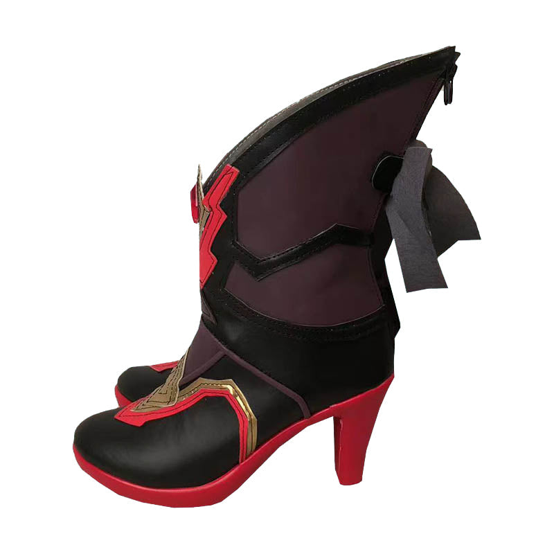 Honkai Impact 3rd Theresa Apocalypse ¡¤ Lunar Vow: Crimson Love Cosplay Shoes