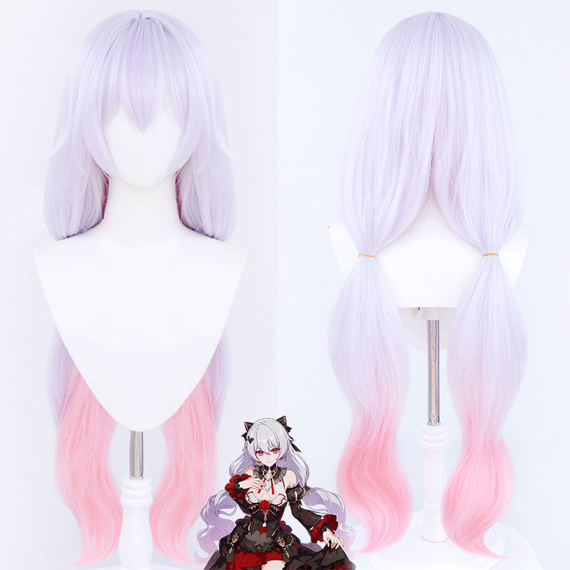 Honkai Impact 3rd Theresa Apocalypse ¡¤ Lunar Vow: Crimson Love Cosplay Wig