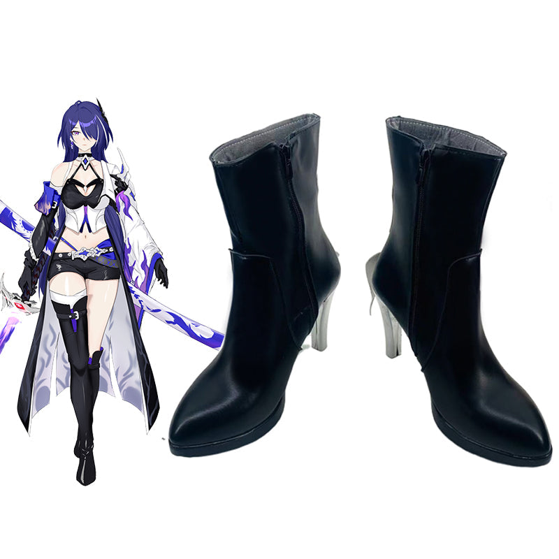 Honkai: Star Rail Acheron Cosplay Shoes