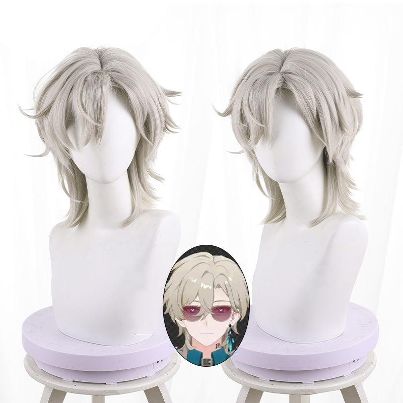 Honkai: Star Rail Daily Aventurine Cosplay Wig