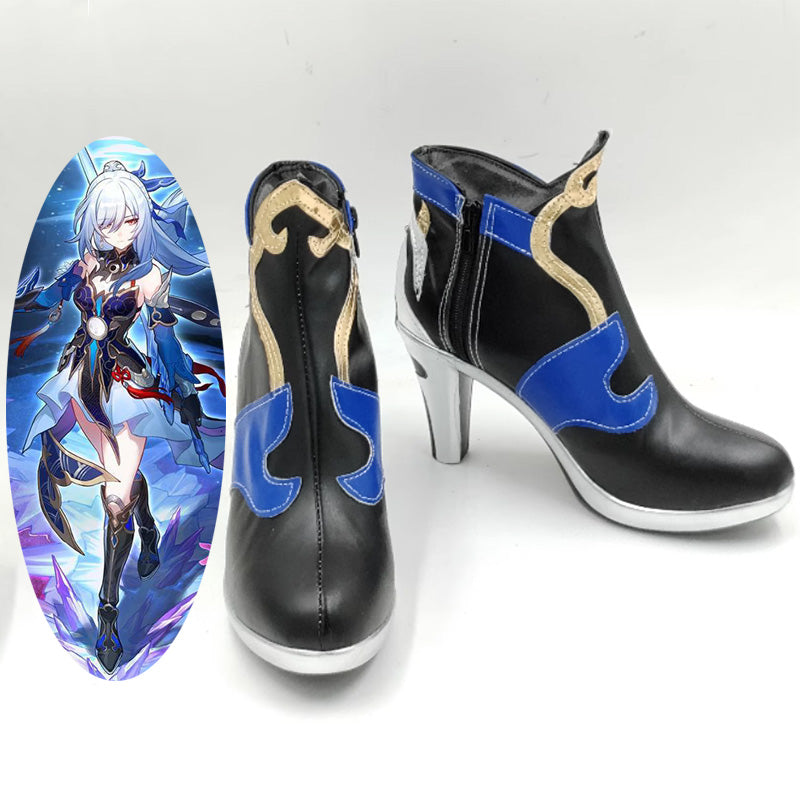 Honkai: Star Rail Jingliu Cosplay Shoes