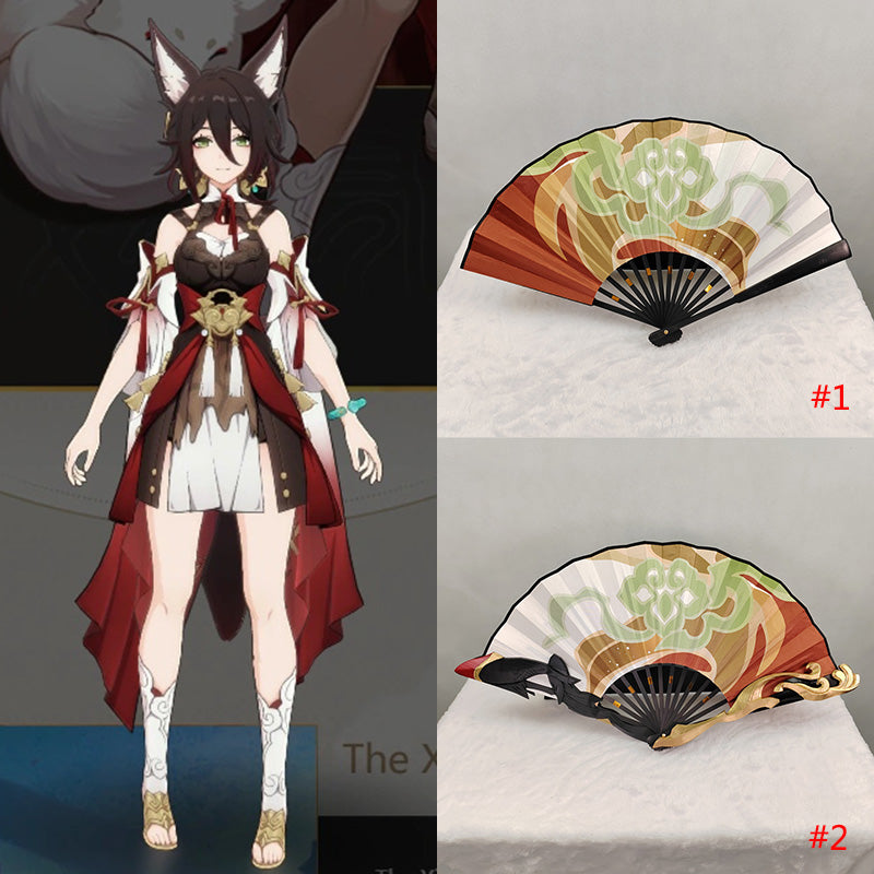 Honkai: Star Rail Tingyun Fan Cosplay Accessory Prop B Edition