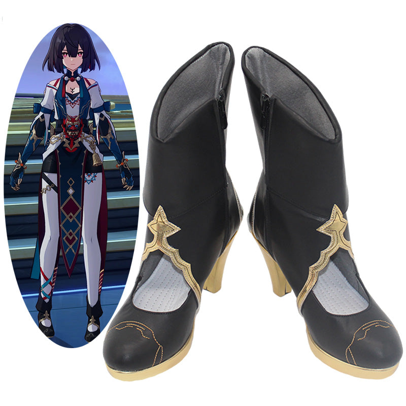 Honkai: Star Rail Xueyi Cosplay Shoes