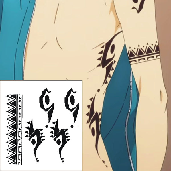 Horimiya Hori-San to Miyamura-Kun Izumi Miyamura Tattoo Stickers Cosplay Accessory Prop