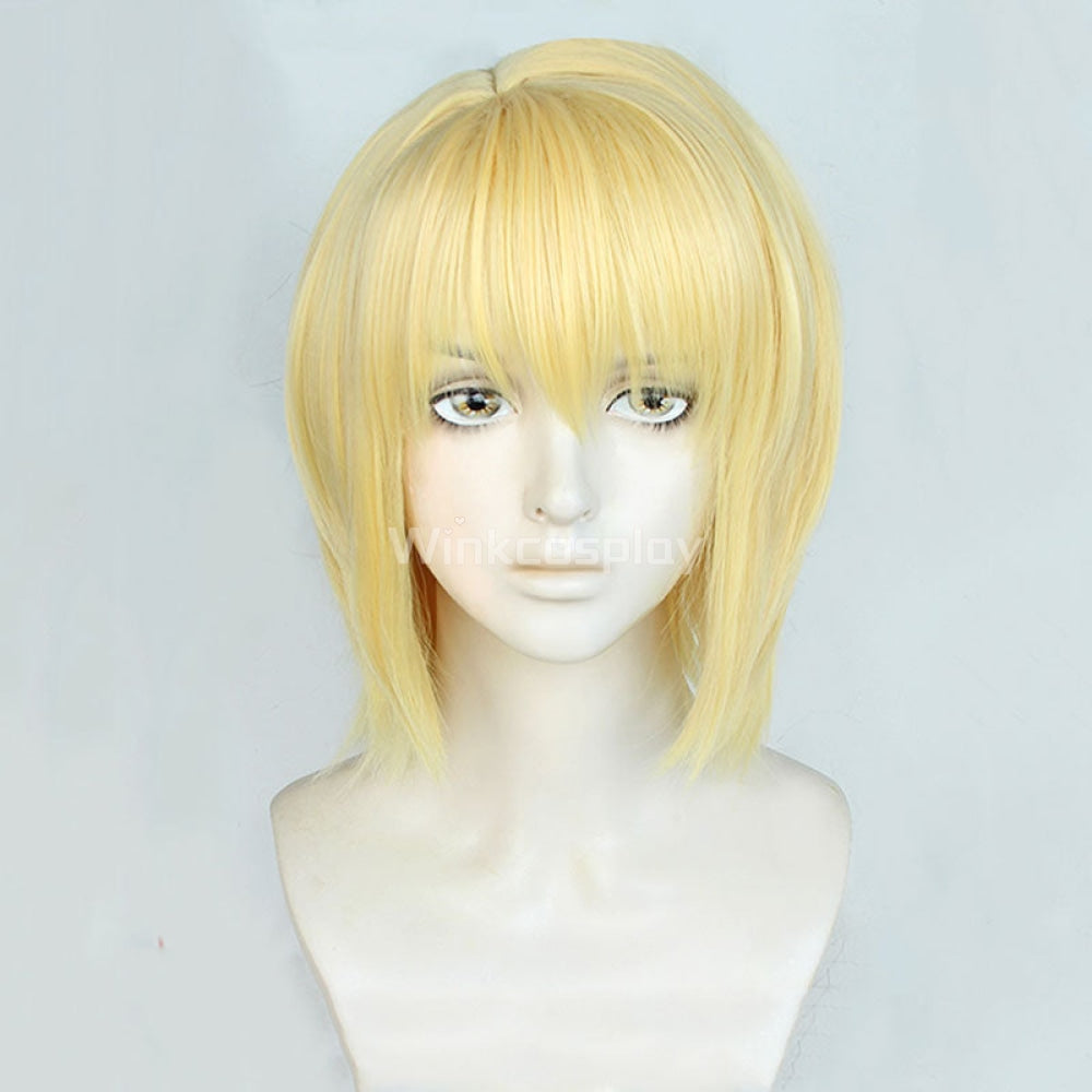 Hunter X Hunter Kurapika Golden Cosplay Wig