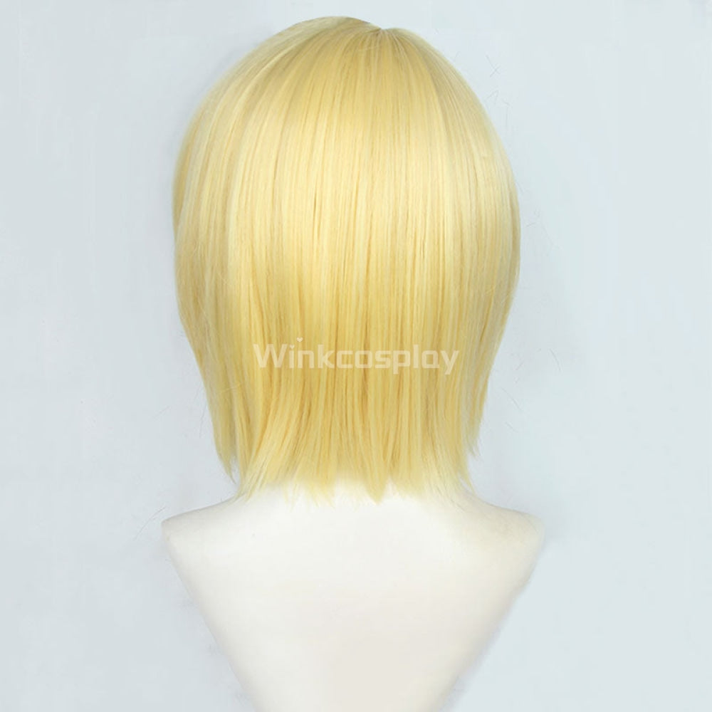 Hunter X Hunter Kurapika Golden Cosplay Wig