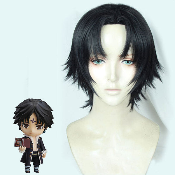 Hunter X Hunter Chrollo Lucilfer Black Cosplay Wig