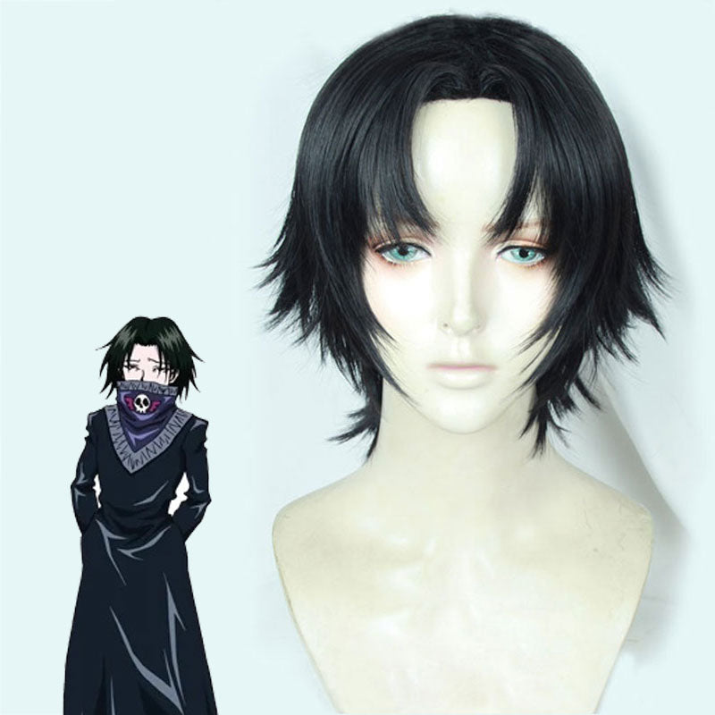 Hunter X Hunter Phantom Troupe Feitan Portor Black Cosplay Wig