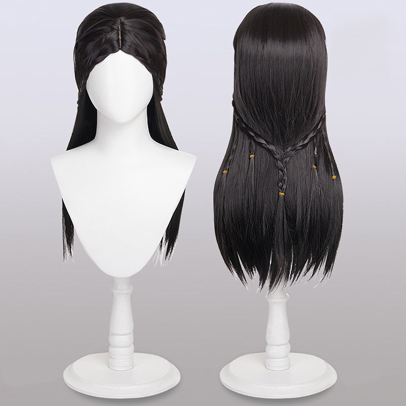 Identity V Antiquarian Qi Shiyi Crow Cosplay Wig