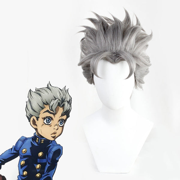 JoJo's Bizarre Adventure: Diamond Is Unbreakable Koichi Hirose Cosplay Wig