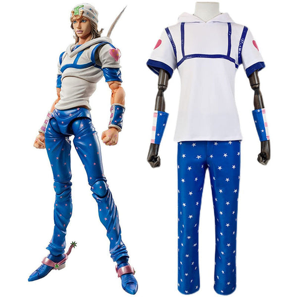 JoJo's Bizarre Adventure Steel Ball Run Johnny Joestar Cosplay Costume