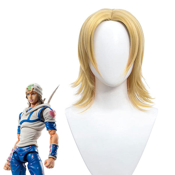 JoJo's Bizarre Adventure Steel Ball Run Johnny Joestar Cosplay Wig