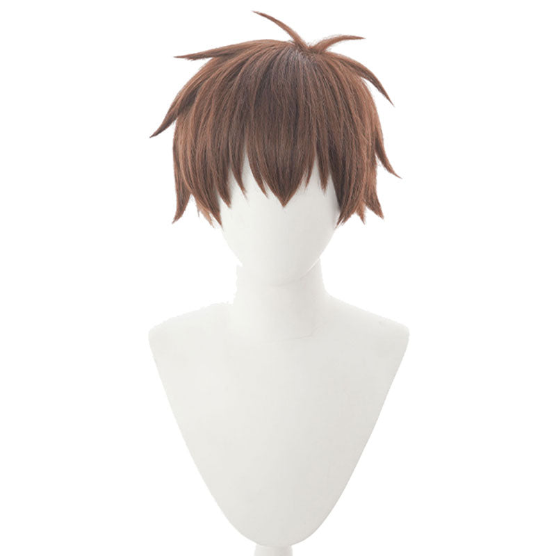 Konosuba: God's Blessing on This Wonderful World! Kono Subarashii Sekai ni Shukufuku wo! Satou Kazuma Brown Cosplay Wig