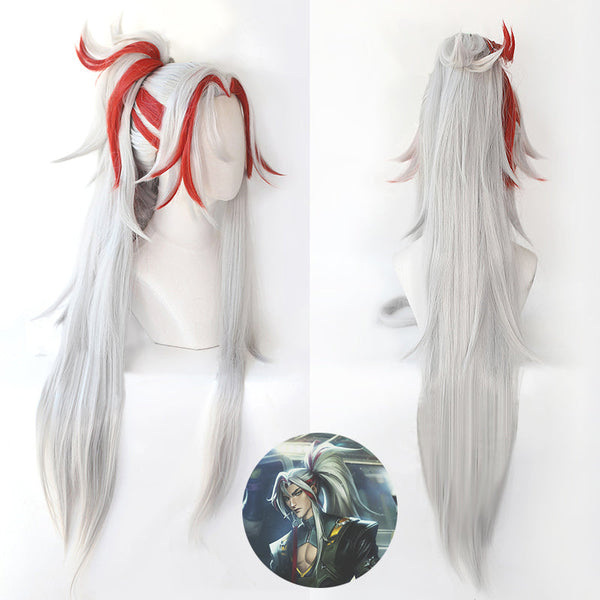 LeaLeague of Legends LOL Heartsteel Yone Cosplay Wig