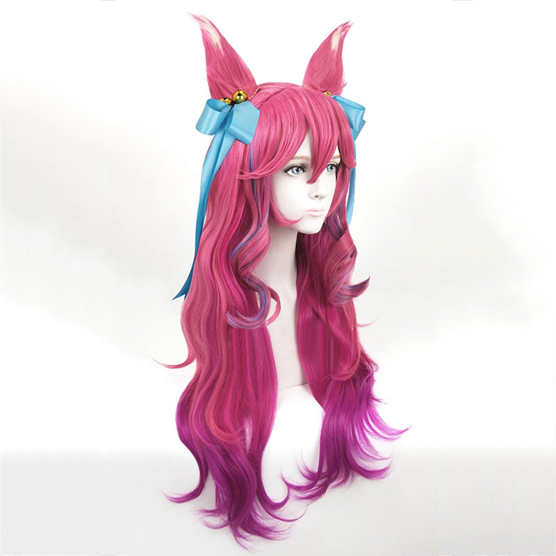 League Of Legends LOL Spirit Blossom Ahri Cosplay Wig