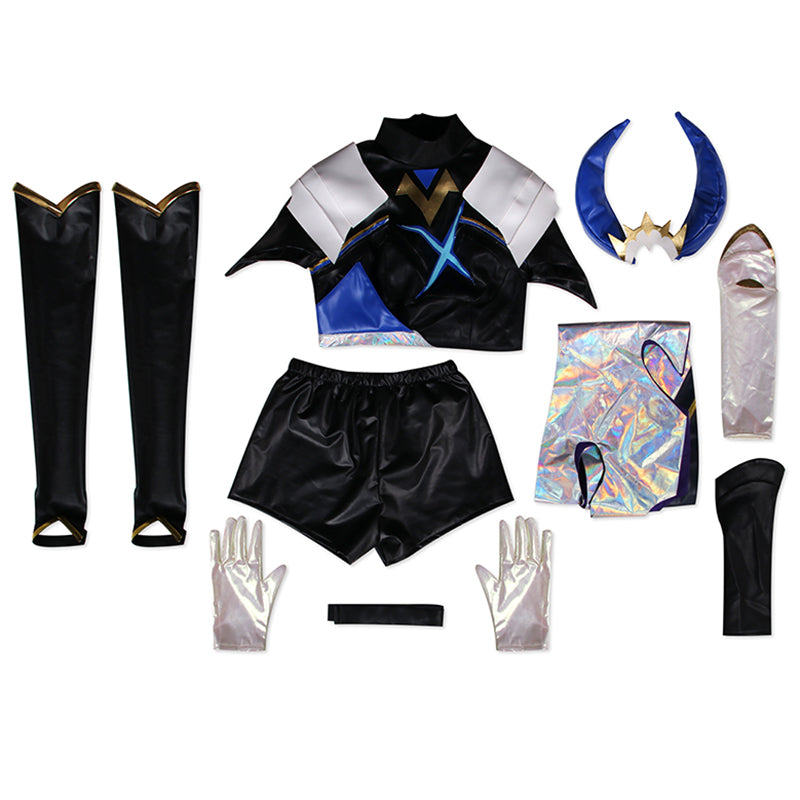 League of Legends LOL DRX Ashe Skin Spotlight Cosplay Costume