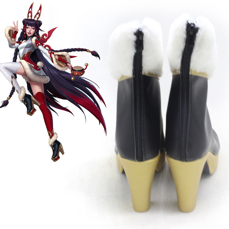 League of Legends LOL Mythmaker Seraphine Cosplay Shoes