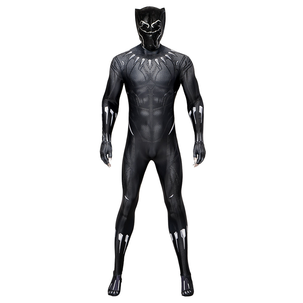 Marvel Black Panther T'Challa Cosplay Costume