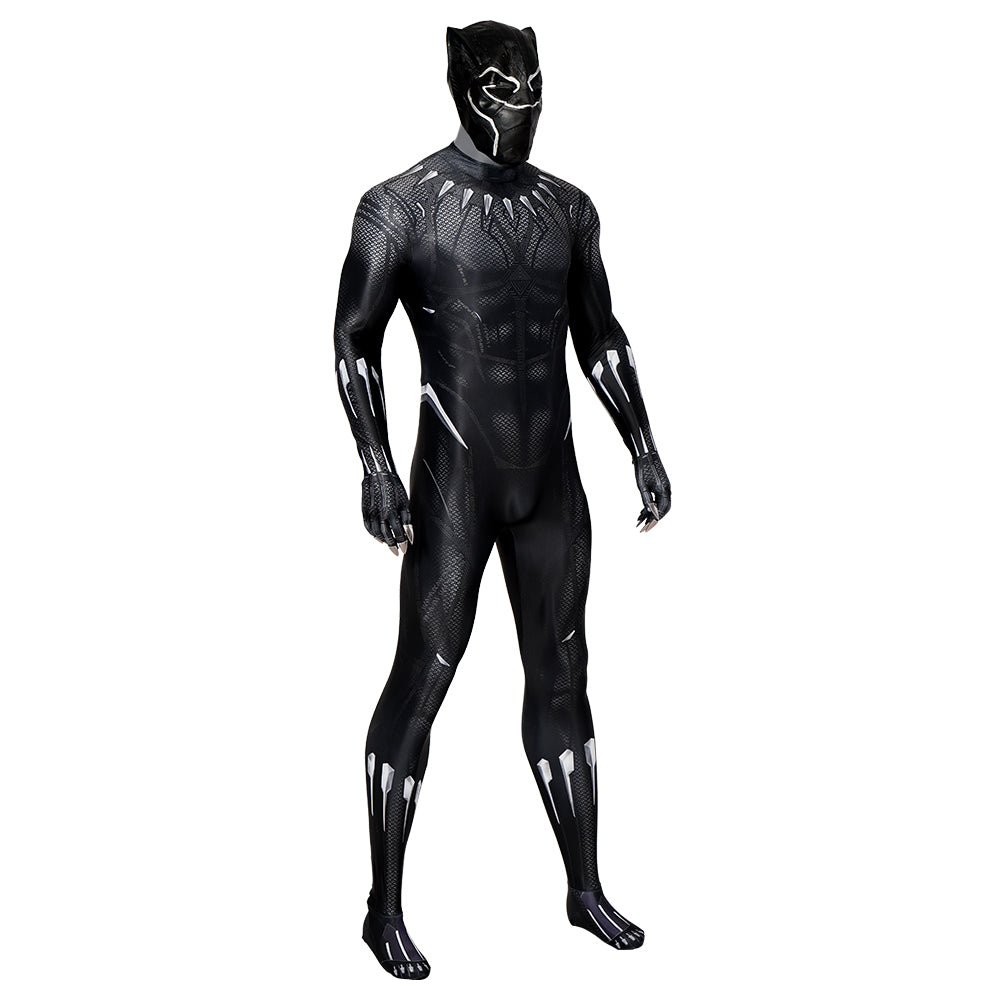 Marvel Black Panther T'Challa Cosplay Costume