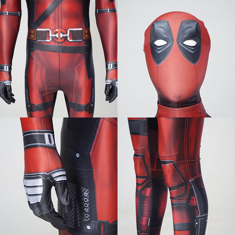 Marvel Deadpool Wade Wilson Cosplay Costume