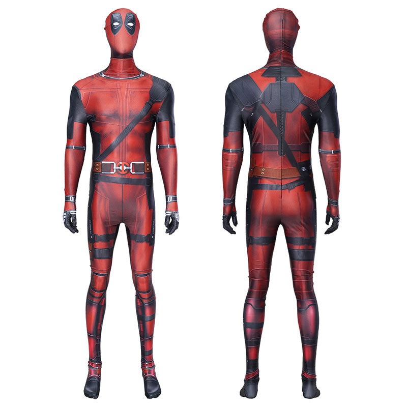 Marvel Deadpool Wade Wilson Cosplay Costume