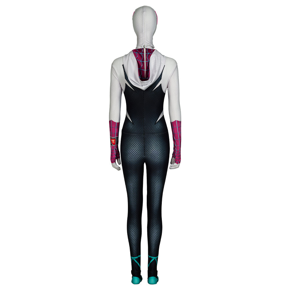 Marvel Spider-Man: Into the Spider-Verse Gwen Stacy Cosplay Costume