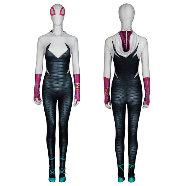 Marvel Spider-Man: Into the Spider-Verse Gwen Stacy Cosplay Costume