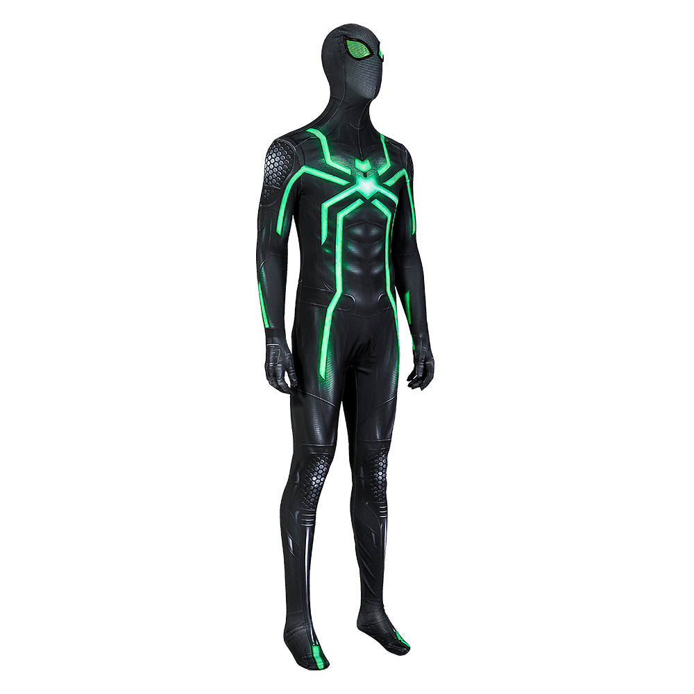 Marvel Spider-Man PS4 Spider-Man Stealth Suit Cosplay Costume