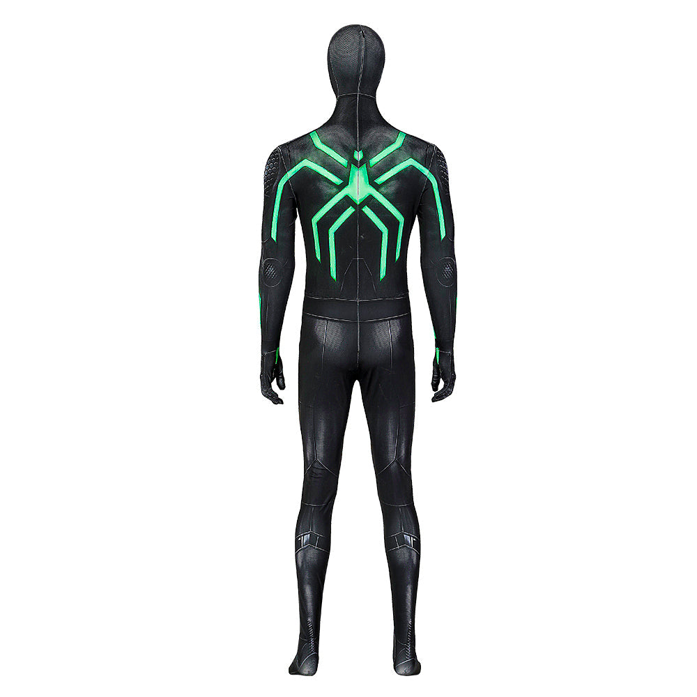 Marvel Spider-Man PS4 Spider-Man Stealth Suit Cosplay Costume