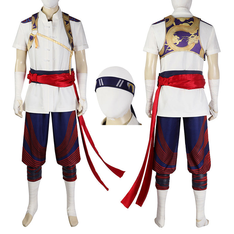 Mortal Kombat 1  Liu Kang Cosplay Costume